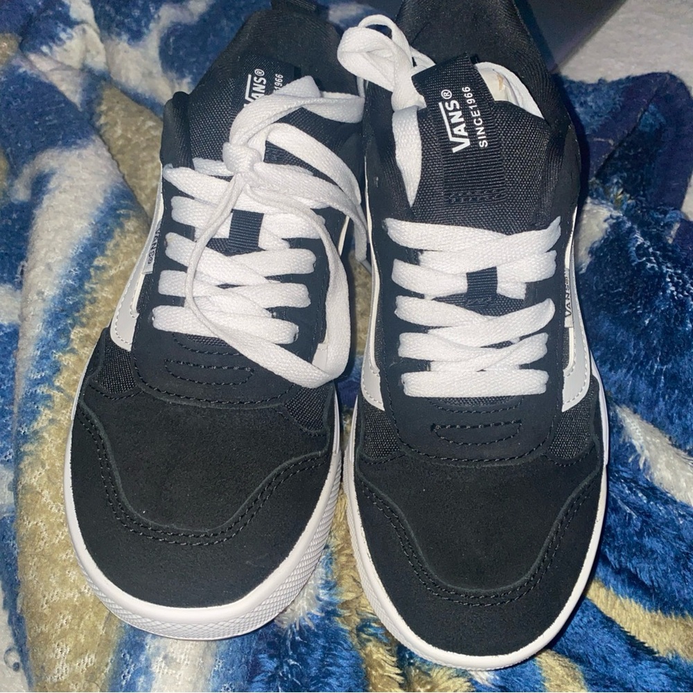 Vans Black and White Women's Sneakers